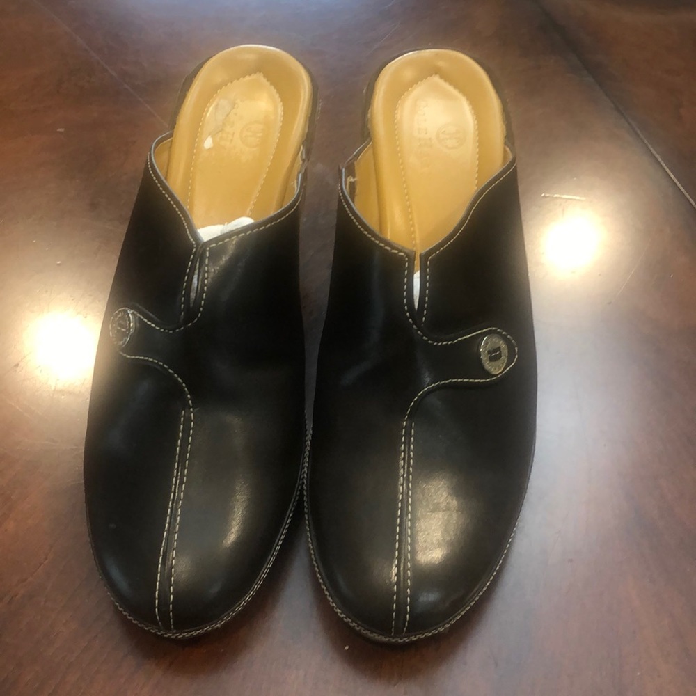 Cole Haan Brown Leather Mule/ clogs